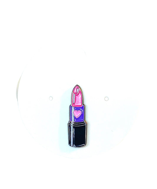 Pink Lipstick Pin