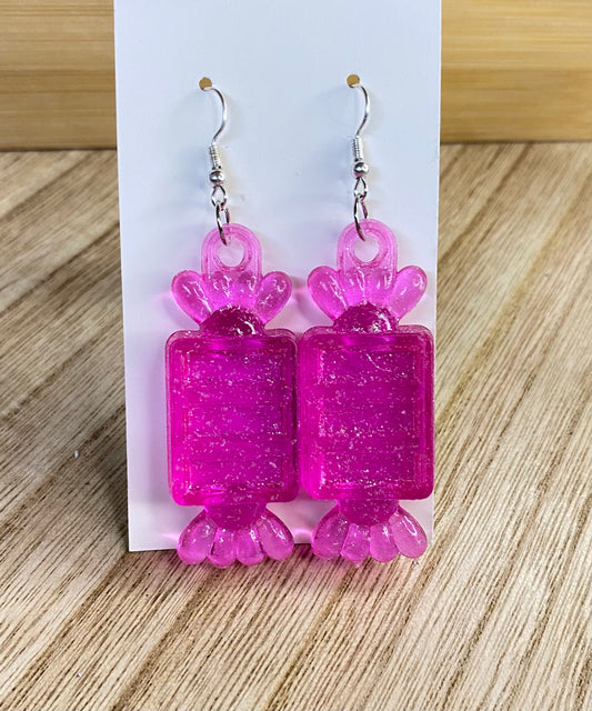 Pink Candy Earrings