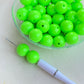 Green Chunky Bubblegum Acrylic Beads