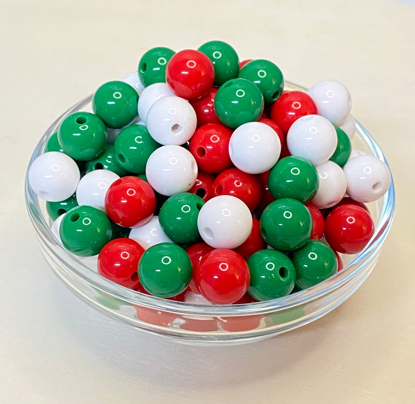 Christmas Acrylic Beads