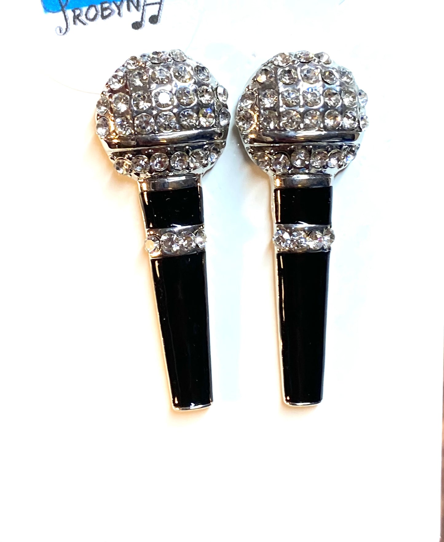 Microphone Earrings