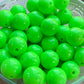 Green Chunky Bubblegum Acrylic Beads