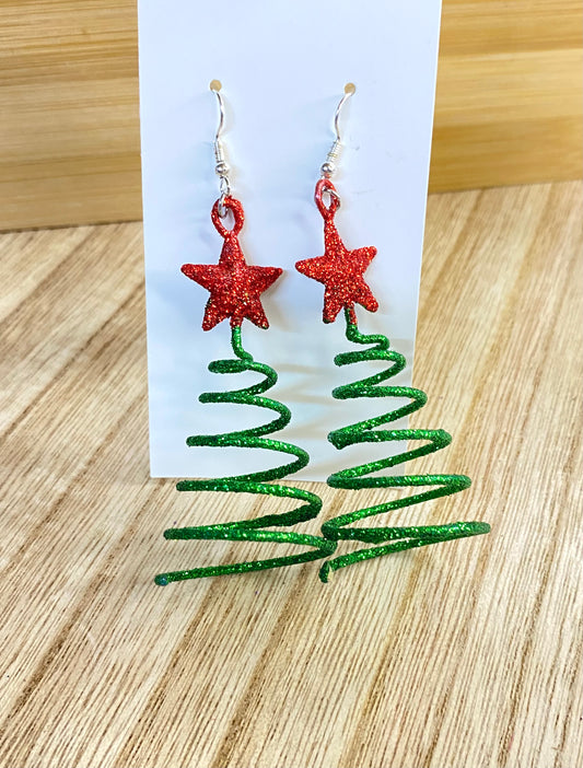 Christmas Tree Earrings