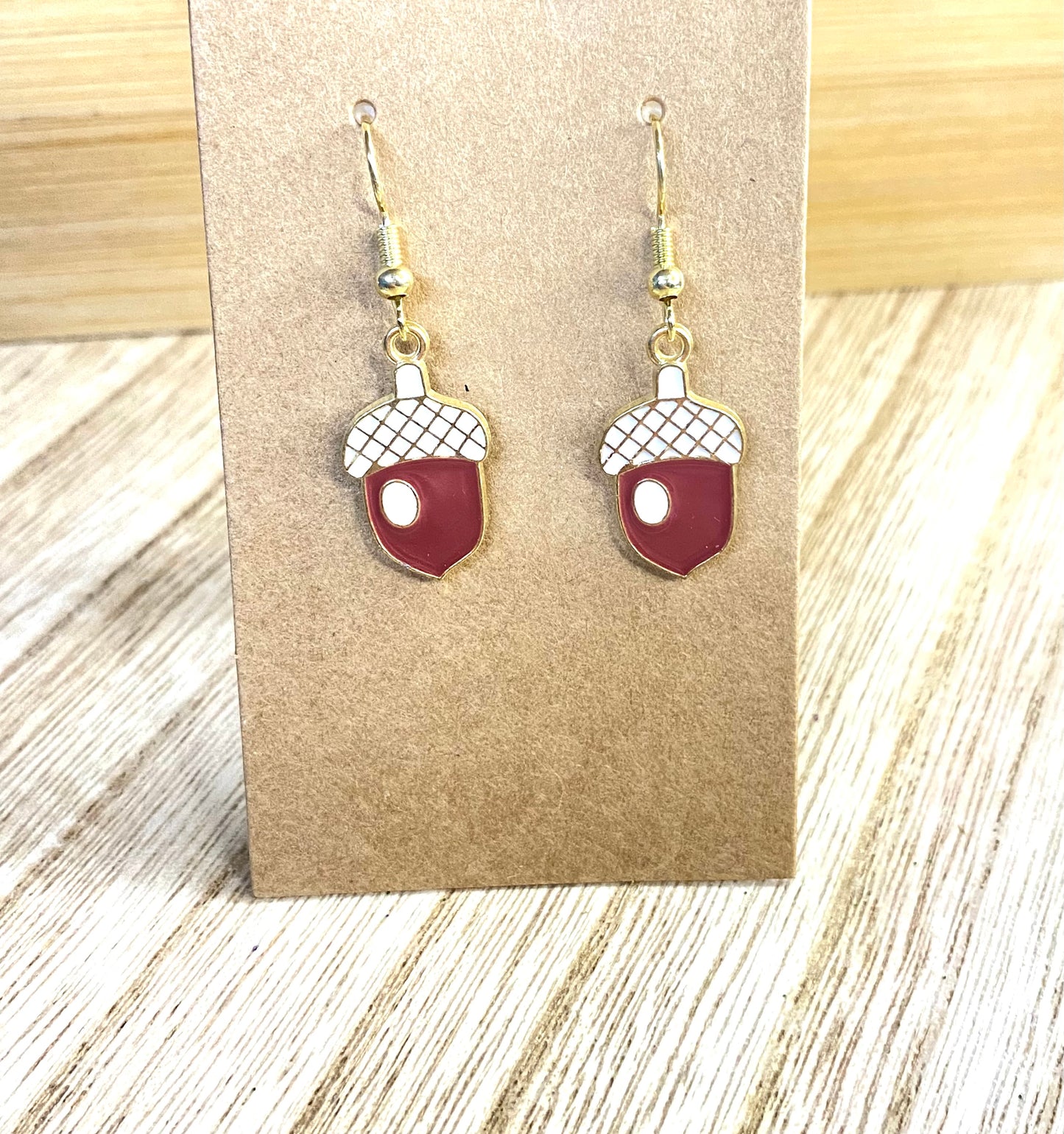 Acorn Earrings