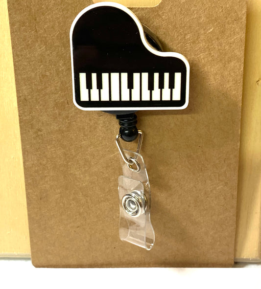 Piano Name Badge Reel