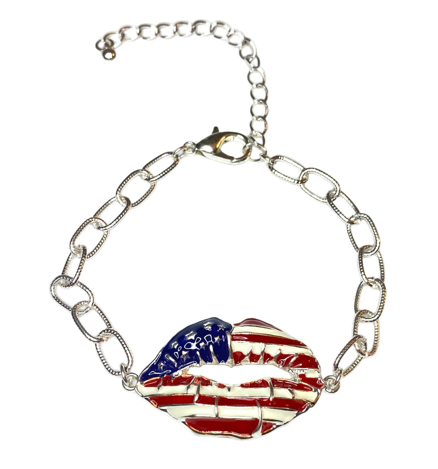 USA Lips Bracelet