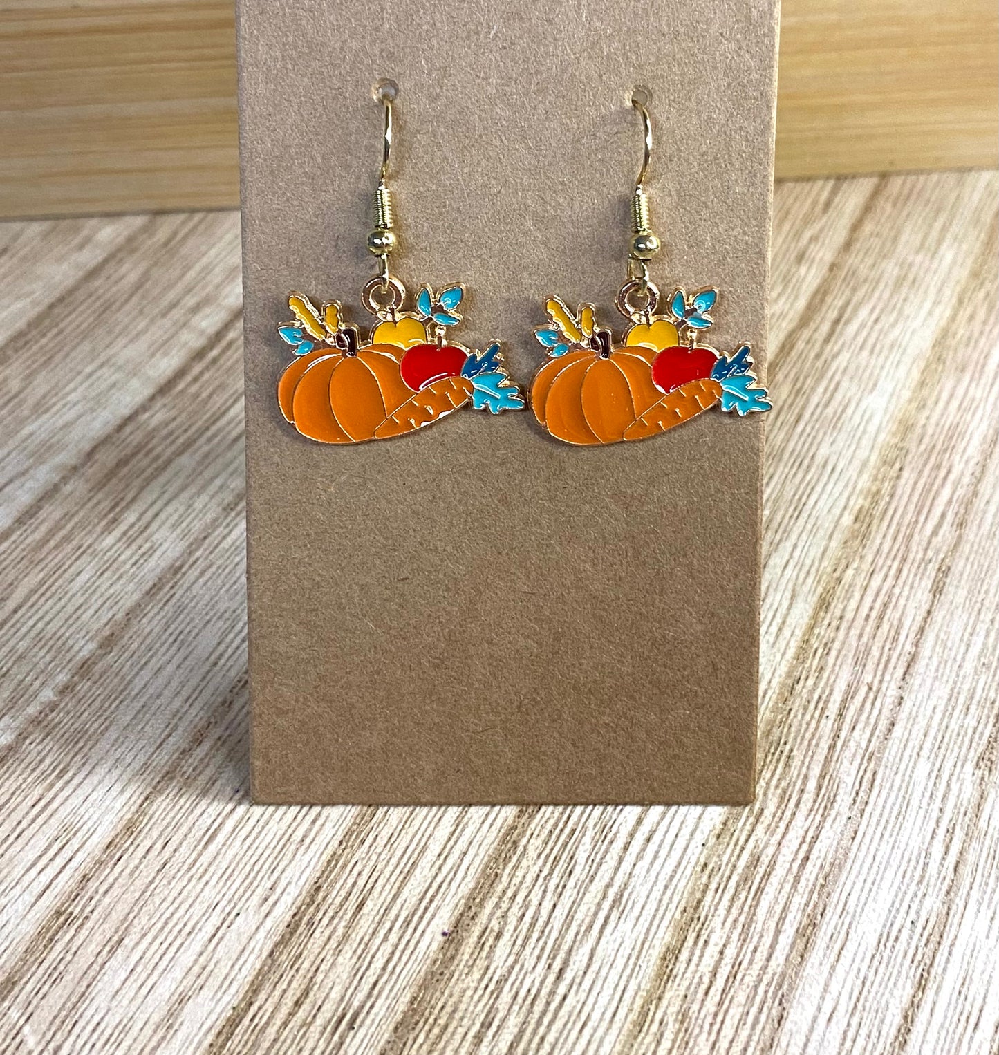 Pumpkin Earrings