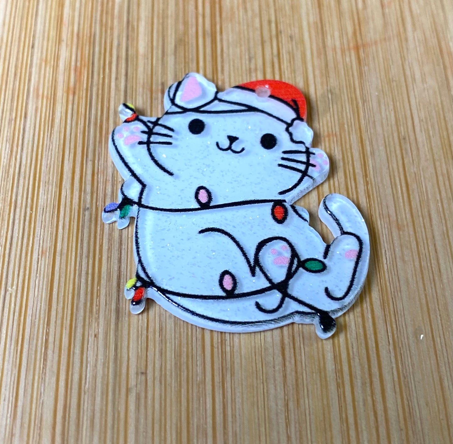 Christmas Kitten Pendants