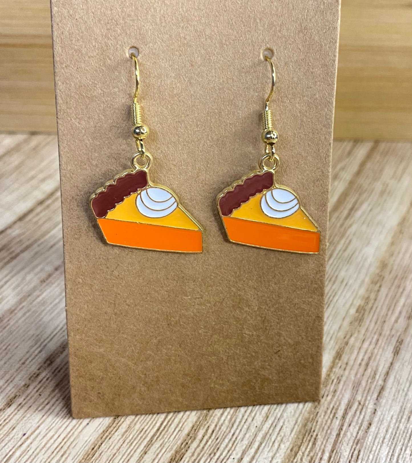 Pumpkin Pie Earrings