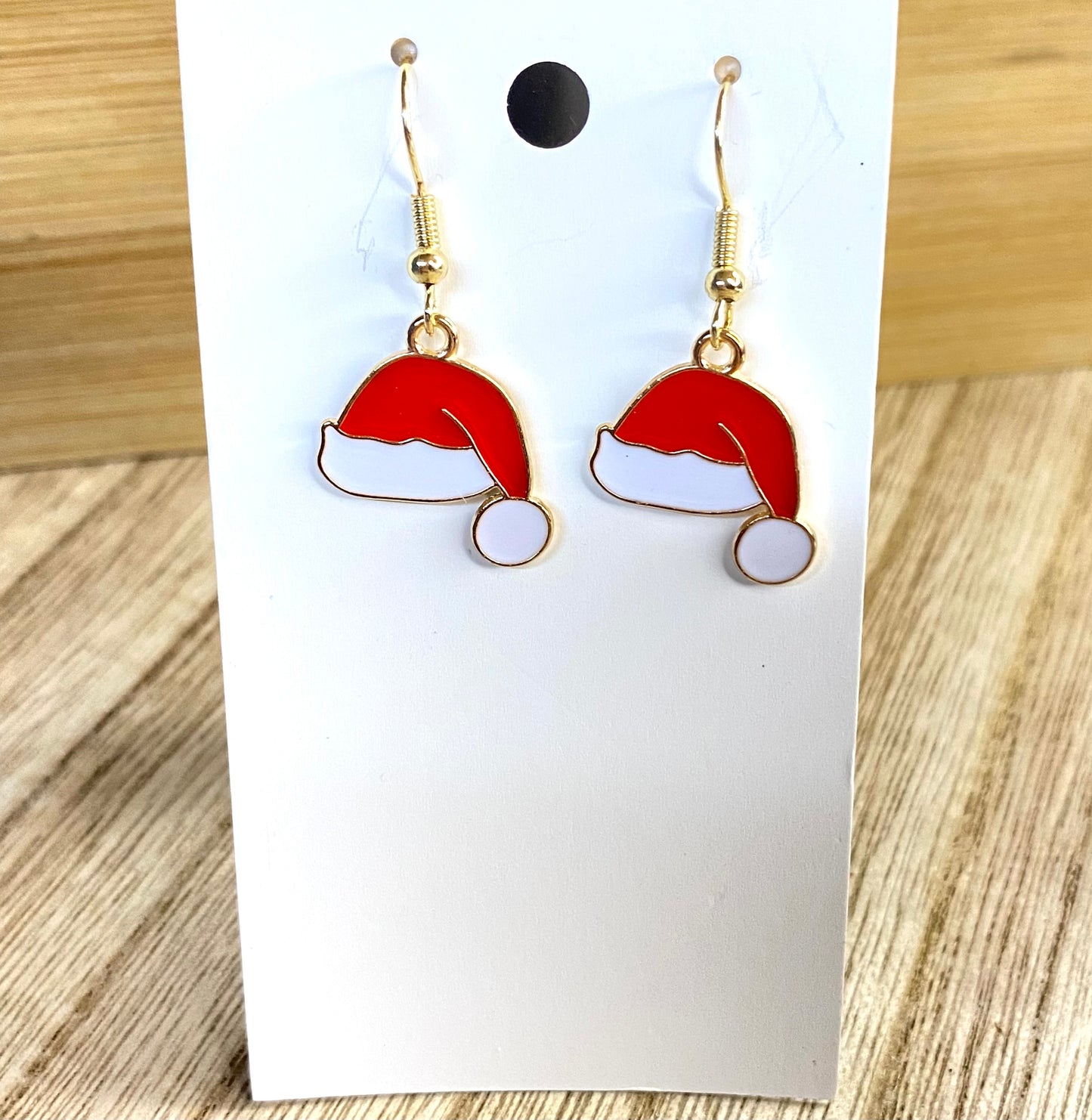 Christmas Hat Earrings