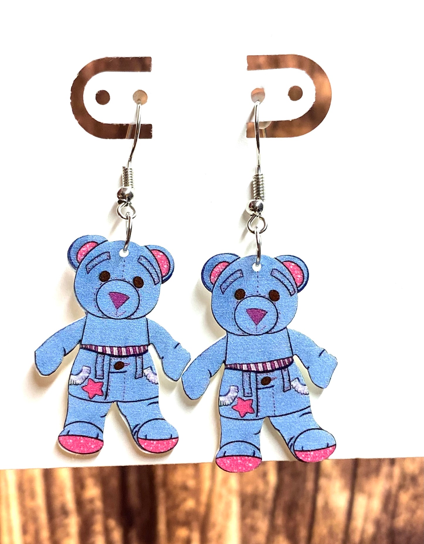 Teddy Bear Earrings