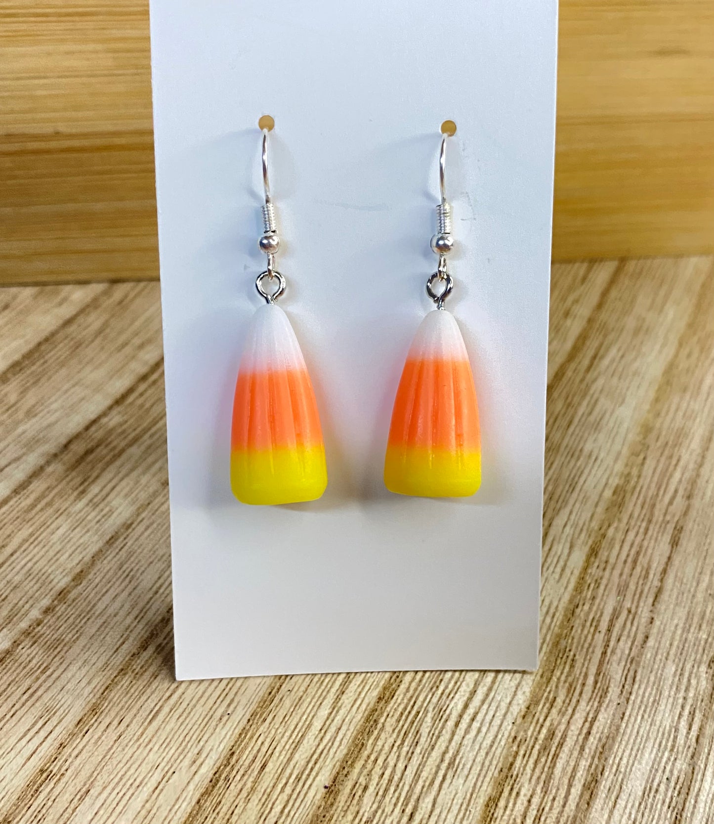 Candy Corn Earrings