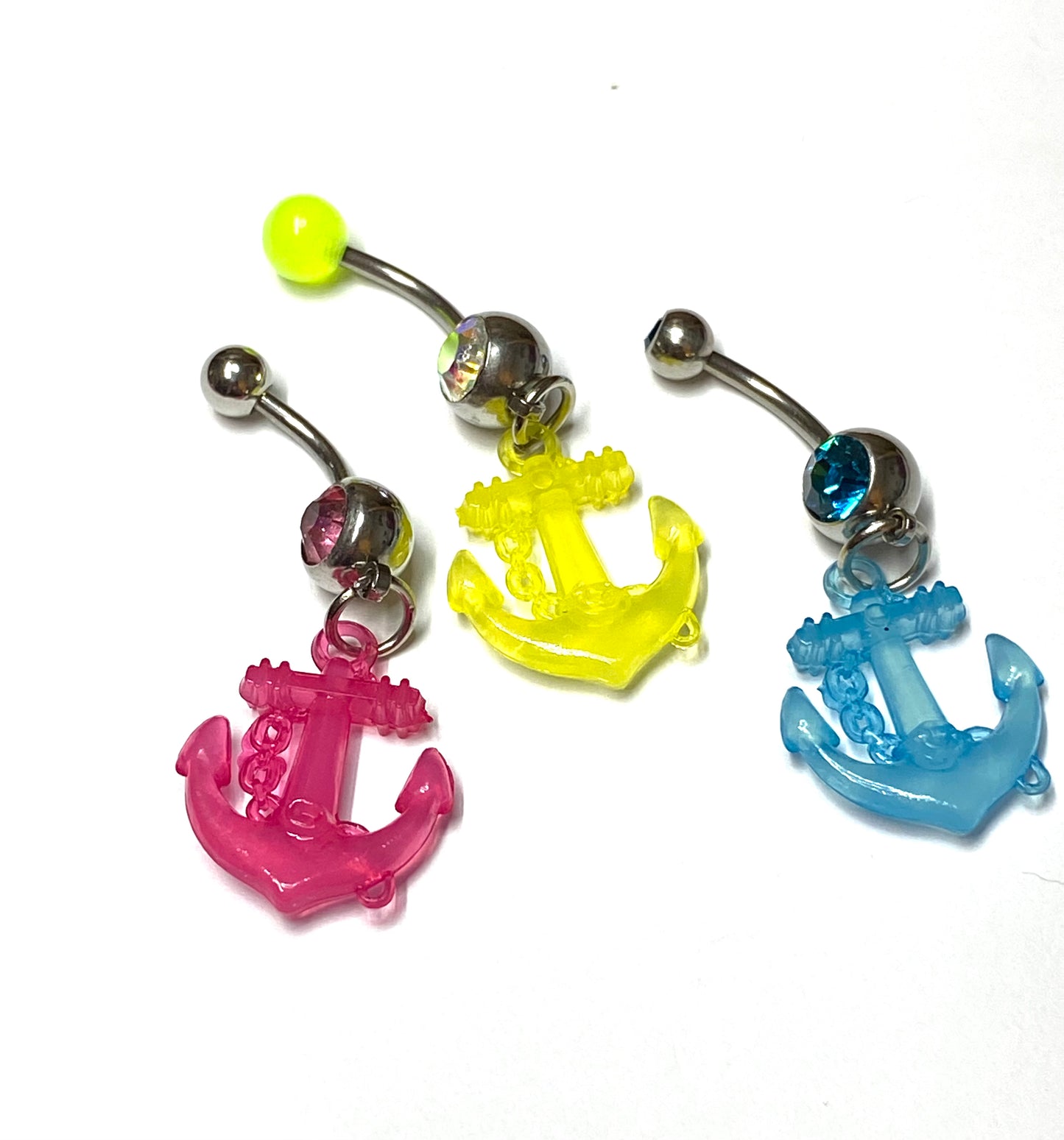 Anchor Belly Rings