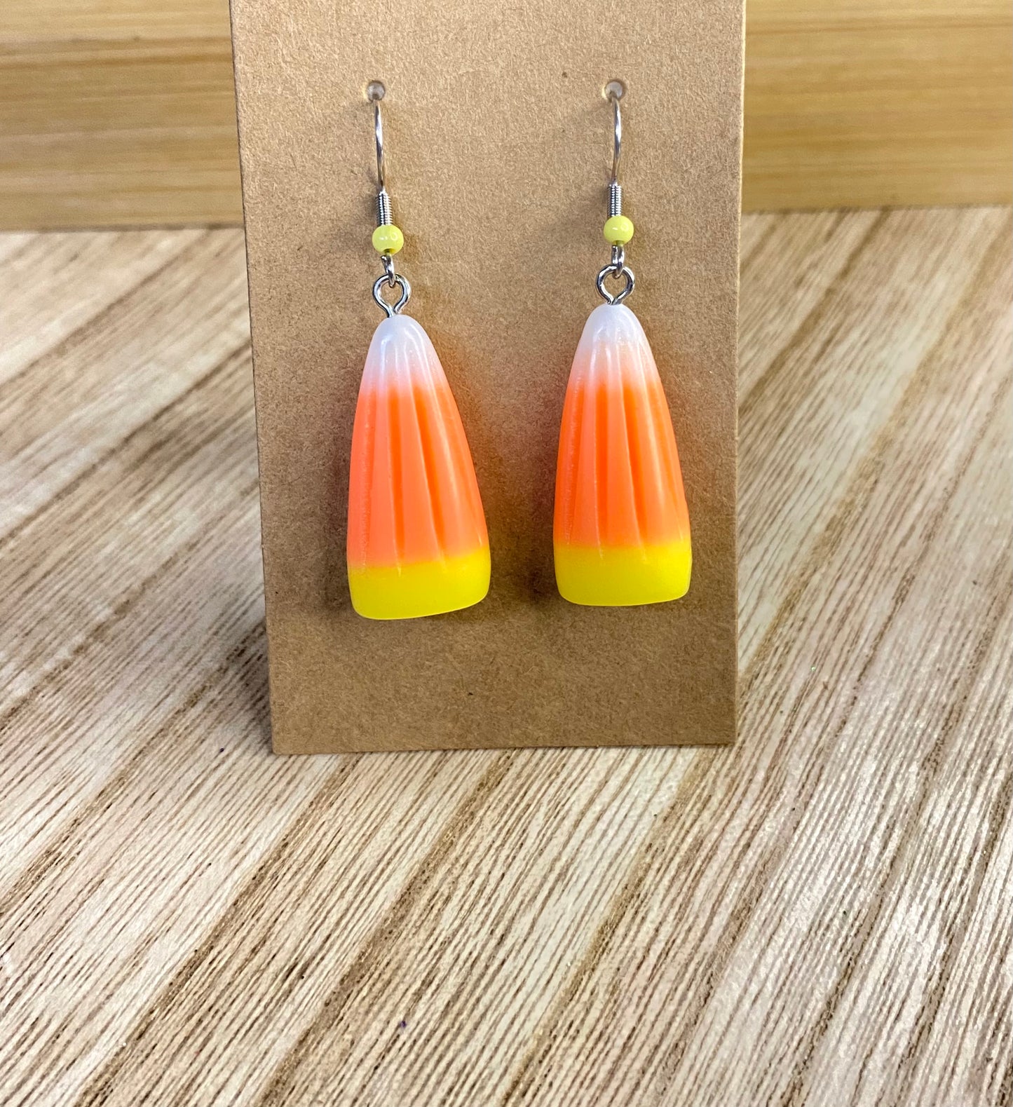 Candy Corn Earrings