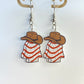 Western Christmas Tree Earrings