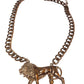 Lion Pendant Chain Necklace