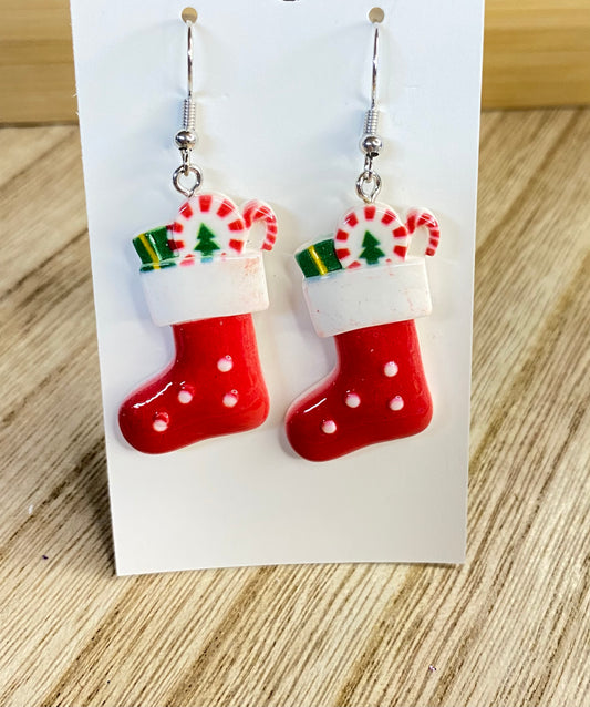 Christmas Stocking Earrings