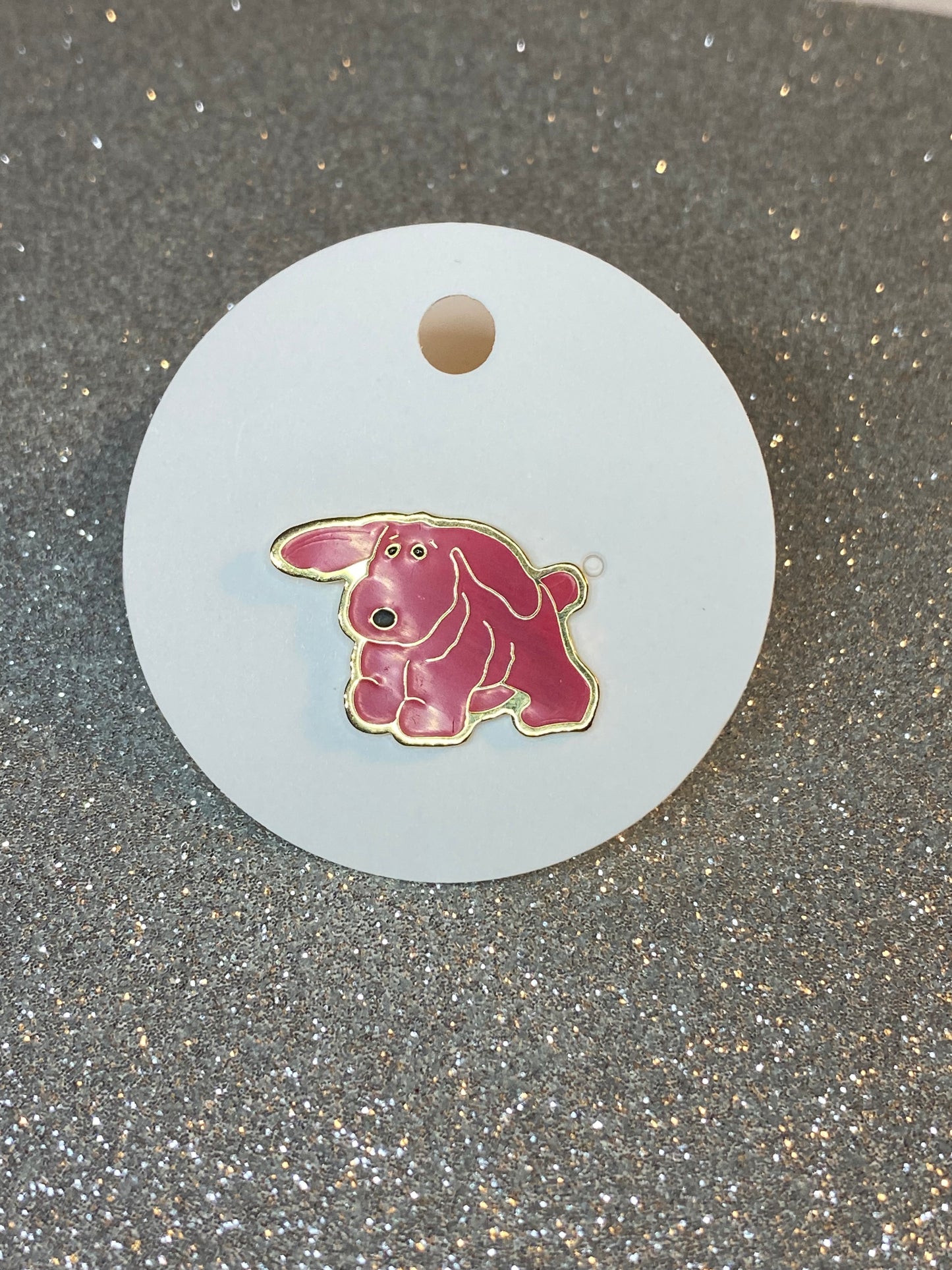 Red Puppy Dog Pin