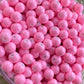 Bubblegum Pink Glass Beads