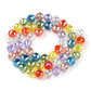 Color Electroplated Glass Beads