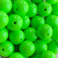 Green Chunky Bubblegum Acrylic Beads