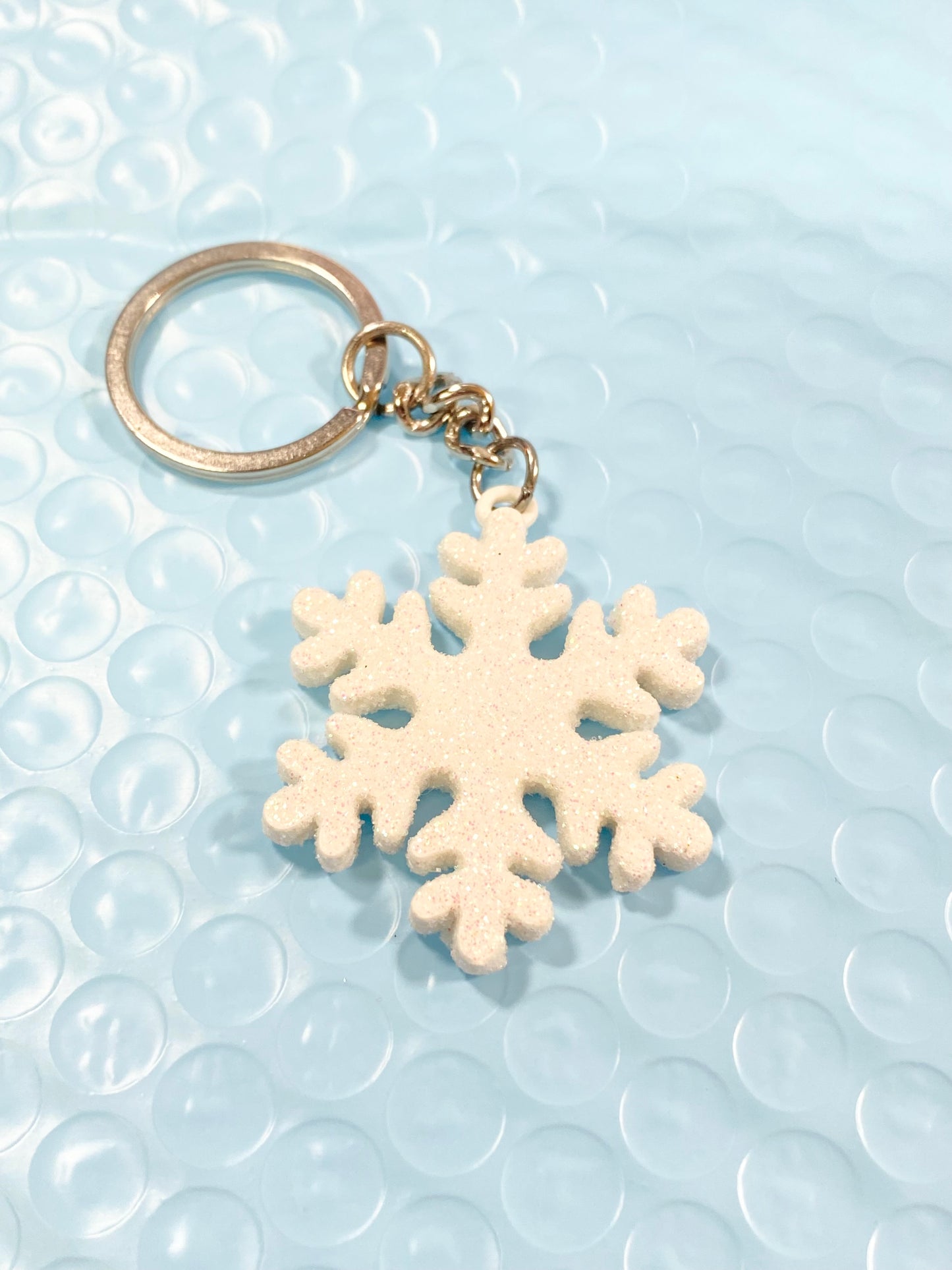 Snowflake Keychain