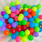 Neon Multicolor Mix Chunky Bubblegum Acrylic Beads