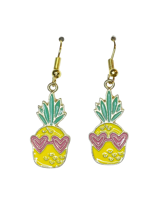 Happy Face Pineapple Charms