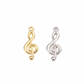 Gold Treble Clef Charms