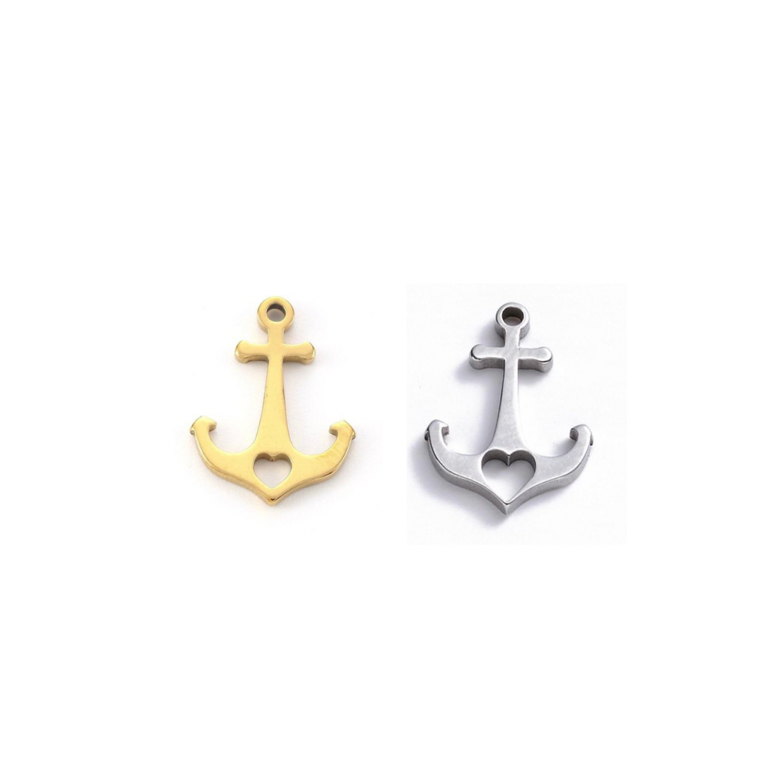 Anchor Stainless Steel Charms
