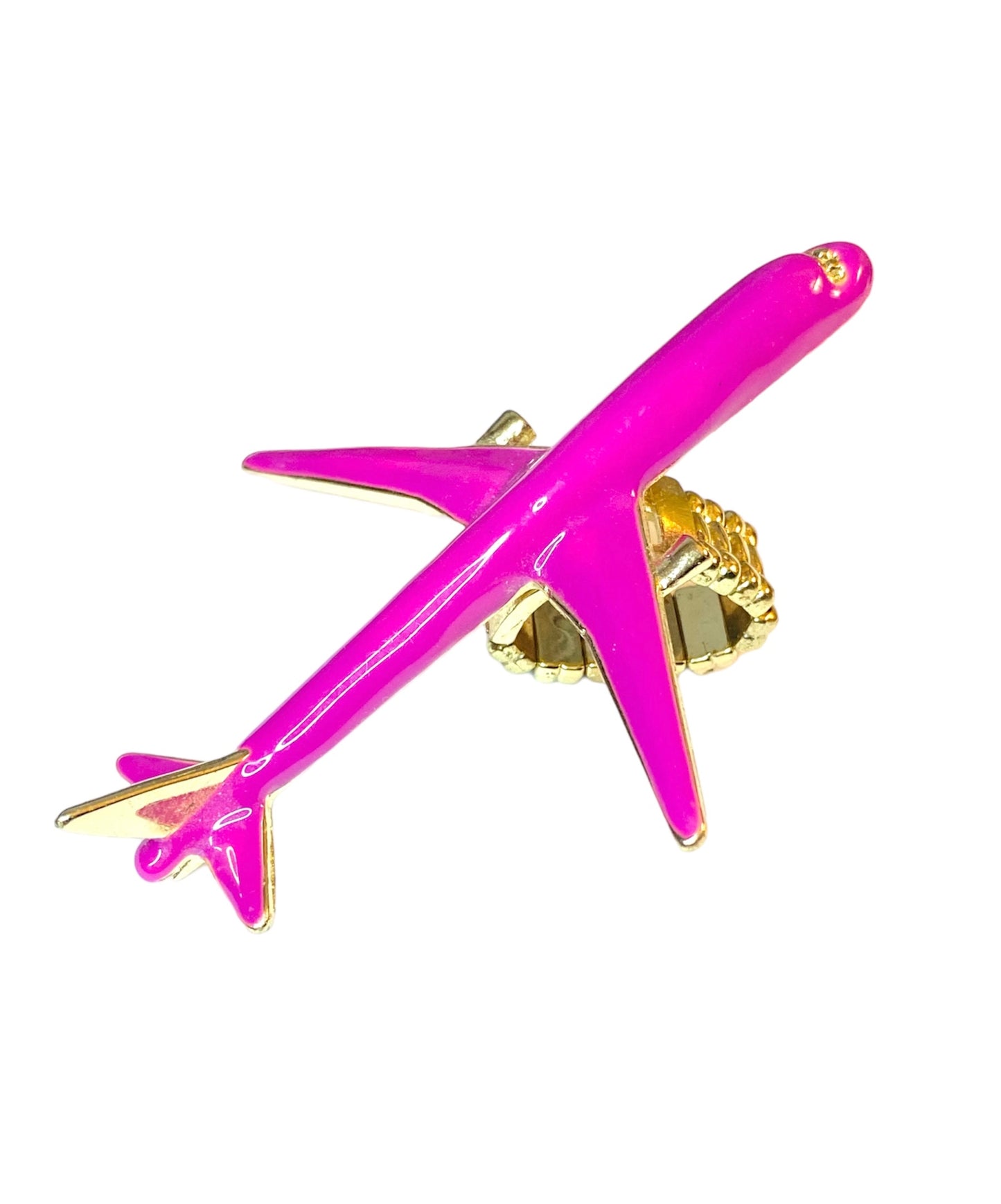 Pink Airplane Ring