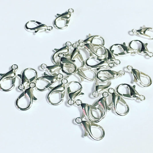 Silver Lobster Clasps