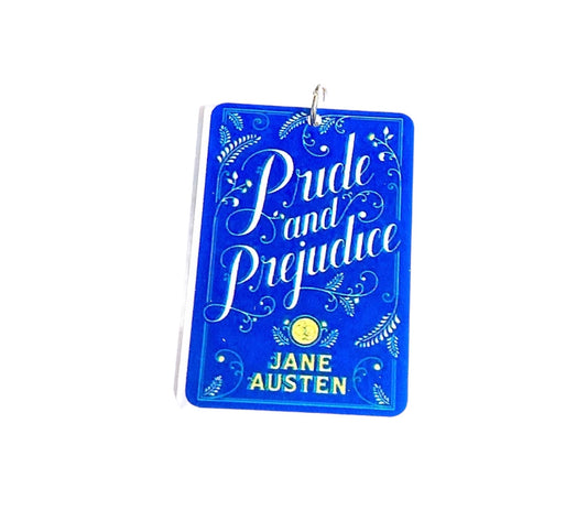 Pride and Prejudice Book Cover Charm Pendants