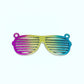 Rainbow Sunglasses Connector Charms