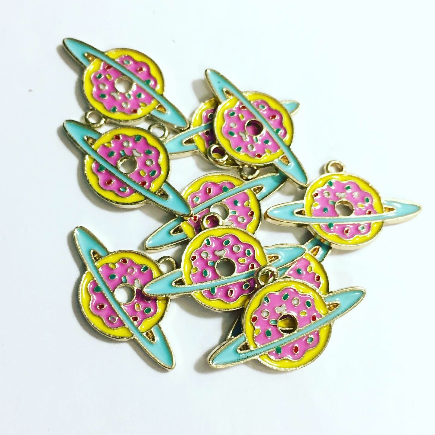 Planet Donut Charms